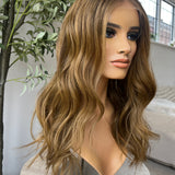 Glueless HD lace front wig - 20” - XS