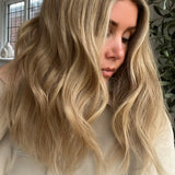 Glueless HD lace front wig - 18”  - S