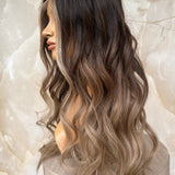 LEANNE - Glueless HD lace front - 26” - XS/S