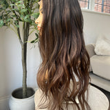Glueless HD lace front wig - 26" - NOEMIE - XS