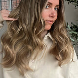 HD lace front wig - 22” - LEANNE - S