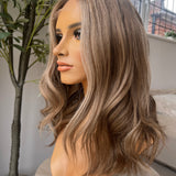 Glueless HD lace front wig - 18” - BECKY - XS