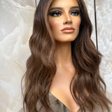 MICHELLE - Glueless HD lace front wig - 22” - XS/S
