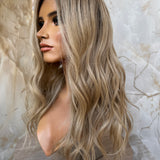ABBIE - Glueless HD lace front wig - 22” - S/M