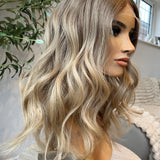 Glueless HD lace front wig - 18”  - XXS/XS