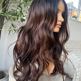 Glueless HD lace front wig - 24” - S