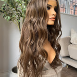 Glueless HD lace front wig - 26” - LANA - S