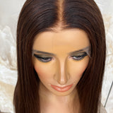 MARCY - Glueless HD lace front wig - 22” - XS
