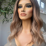 Glueless HD lace front wig - 20”  - S