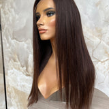 MARCY - Glueless HD lace front wig - 22” - XS