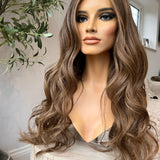 Glueless HD lace front wig - 26” - XS