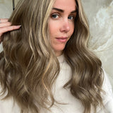 SANDIE - Glueless HD lace front wig - 22” - XS/S