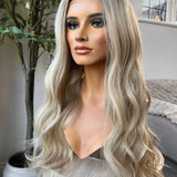 Glueless HD lace front wig - 26” - XS