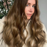 Luxurious Glueless HD lace front wig - 22" - S/M