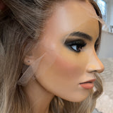 Glueless HD lace front wig - 18”  - XXS/XS