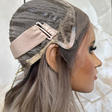 PREVIEW - JENNIFER - Glueless HD lace front wig - 23” - XS