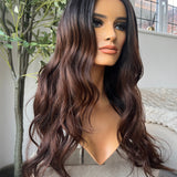 Glueless HD lace front wig - 24” - S