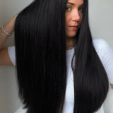 Luxurious Glueless HD lace front wig - 26" - KIMMY - XS cap