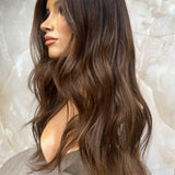 MICHELLE - Glueless HD lace front wig - 22” - XS/S