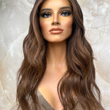 MICHELLE - Glueless HD lace front wig - 22” - XS/S