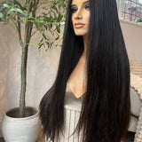 Luxurious Glueless HD lace front wig - 28/29" - KIMMY - XS