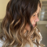 Glueless HD lace front wig - 20” - KIERA -  S/M cap