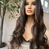Luxurious Glueless HD lace front wig - 25/26" - M/L