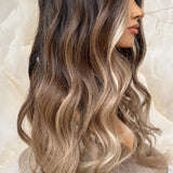 LEANNE - Glueless HD lace front - 26” - XS/S
