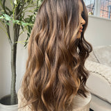 Luxurious Glueless HD lace front wig - 24”- EVIE - S